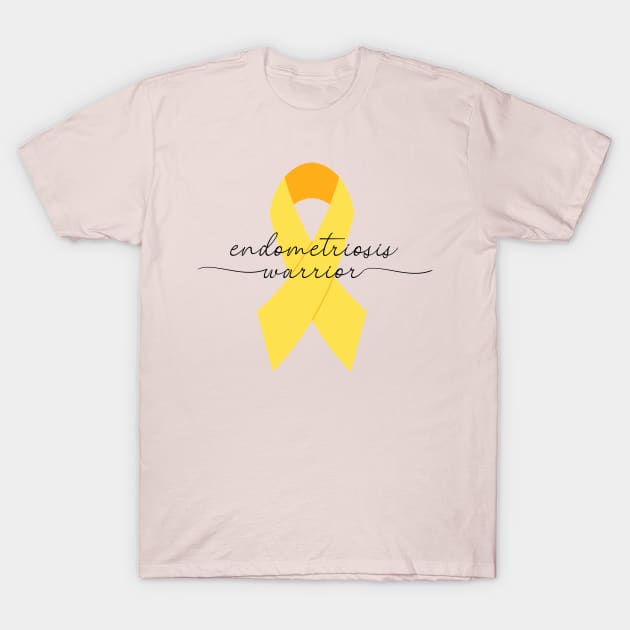 Endometriosis Awareness Warrior T-Shirt by Ivanapcm